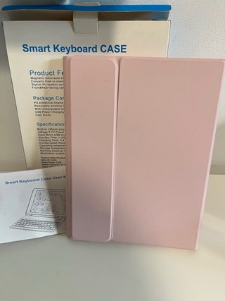 Funda Teclado iPad Air/Pro 10.5 Rosa