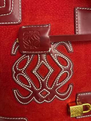 Bolso Loewe Amazona Granate
