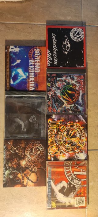 Lote 7 CDs Soziedad Alkoholika Punk Rock