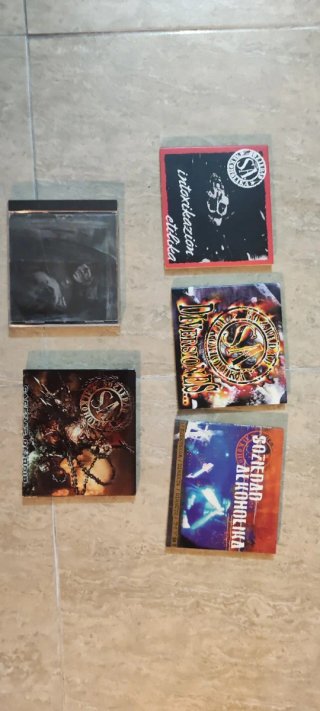 Lote 5 CDs Soziedad Alkoholika Punk Rock