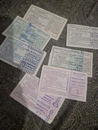 Lotería Nacional Billetes Antiguos (Lote)
