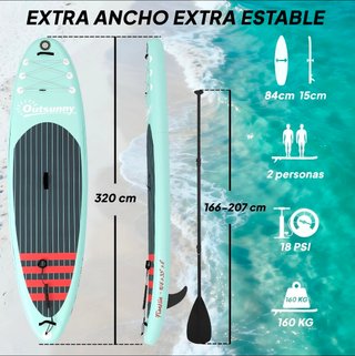 Tabla Paddle Surf Outsunny Nueva