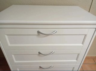 Cómoda blanca Ikea 4 cajones