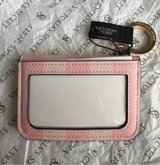 Tarjetero Victoria's Secret Rayas Rosas