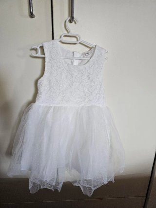 Vestido fiesta niña encaje tul