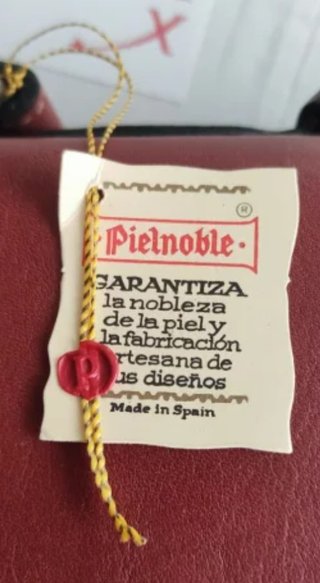 Maletín PielNoble Negro/Marrón Nuevo