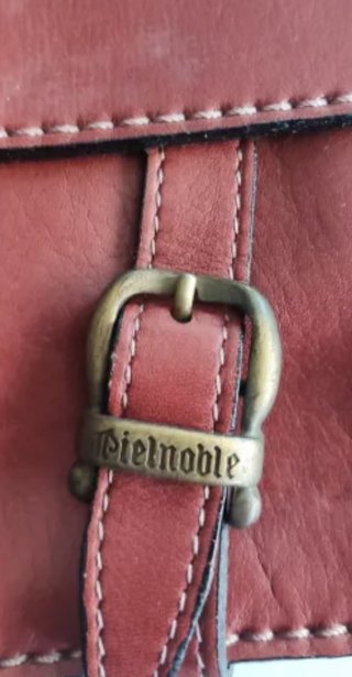 Maletín PielNoble Negro/Marrón Nuevo