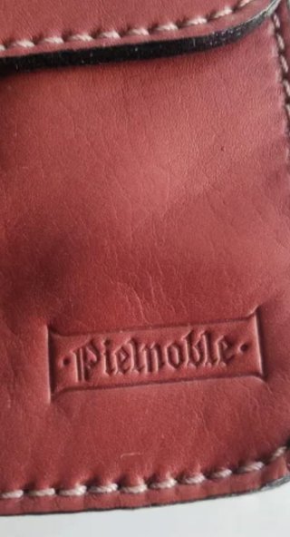 Maletín PielNoble Negro/Marrón Nuevo