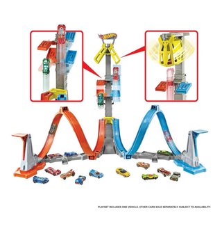 Hot Wheels Pistas Bucle y Lanzamiento