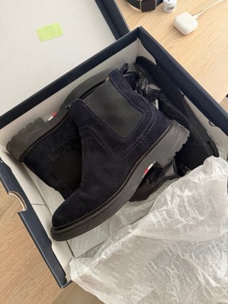 Botas Chelsea Hombre Talla 40 Azul Marino