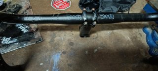 Manillar y potencia Deda Zero aluminio