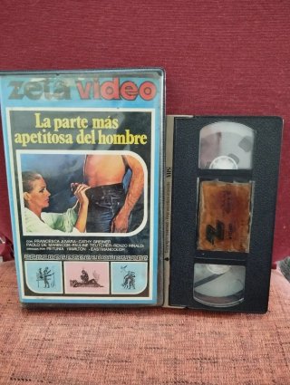 VHS La Parte más apetitosa del Hombre