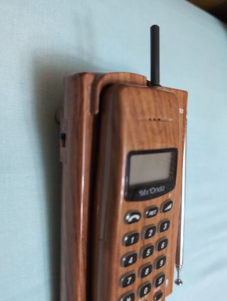 Teléfono MX Onda imitación madera