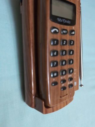 Teléfono MX Onda imitación madera