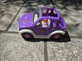 Pack  Polly Pocket varios coches y piezas
