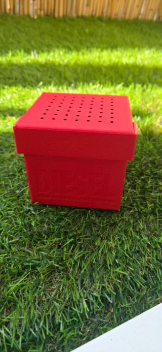 Reloj Diesel Negro Caja Roja Nuevo