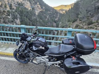 Suzuki Gladius Negra y Plateada