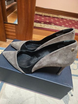 Zapatos Martinelli Talla 38 Negro/Gris