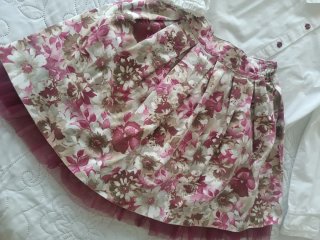 Conjunto blusa y falda talla 8/10