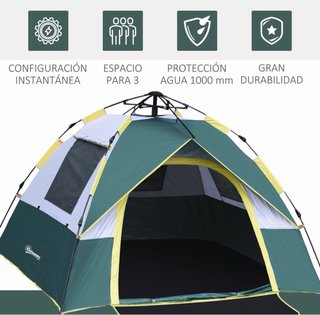 Tienda de campaña plegable