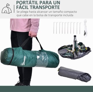 Tienda de campaña plegable