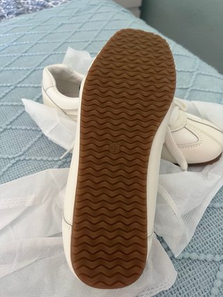 Zapatillas moda estilo NB blancas