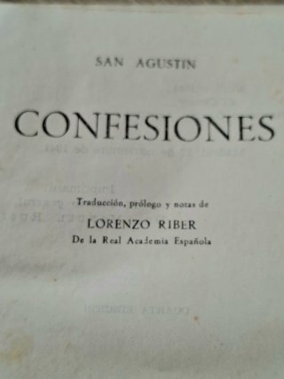 Confesiones de San Agustín