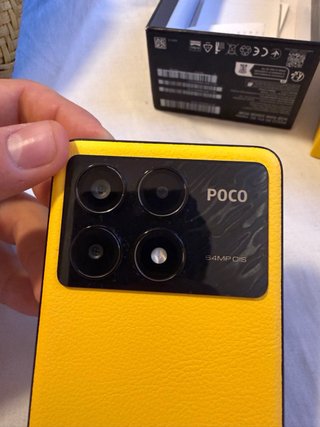 Xiaomi Poco X6 Pro 5G 256GB Negro y Amarillo