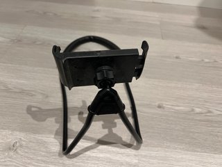 Soporte Cuello Móvil Flexible Negro