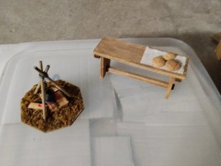 Casitas y tiendas para belén
