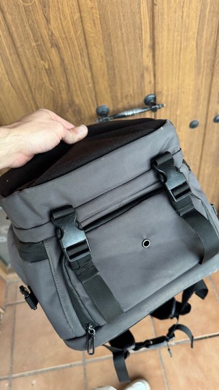 Mochila Táctica Militar Picsil Gris Negra
