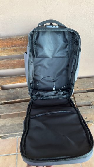 Mochila Táctica Militar Picsil Gris Negra