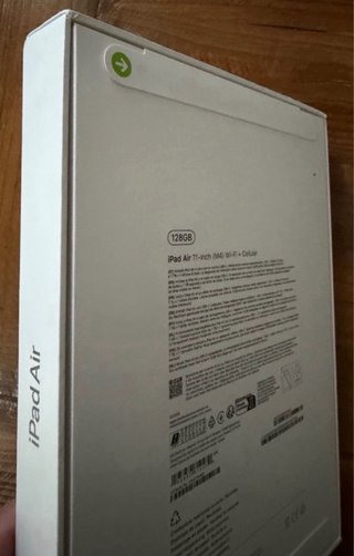 iPad Air 11 M4 Wifi+Cellular 128GB Sin Abrir