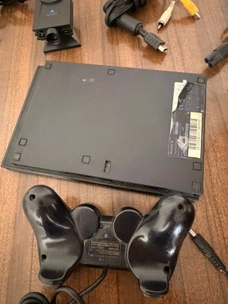 PlayStation 2 PS2 Sony Negra