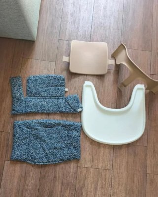 Trona Stokke Tripp Trapp de madera +accesorios