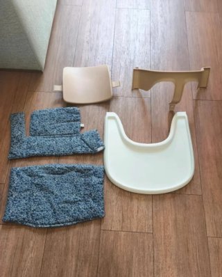 Trona Stokke Tripp Trapp de madera +accesorios