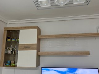 Mueble de salón y TV 55” 4k