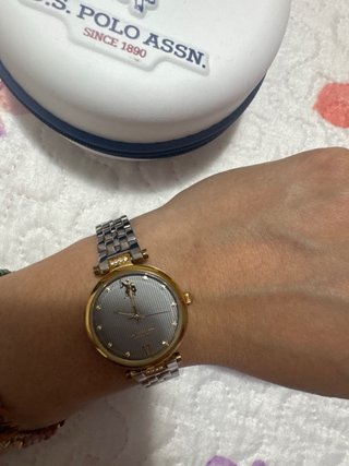 Reloj U.S. Polo Assn. Oro y Plata