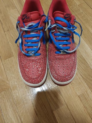 Zapatillas Nike Air Force 1 Azul/Rojo Spiderman