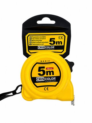 Kit Herramientas Criscolor: Cutter, Cinta Métrica