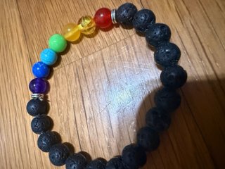 Bracciale vintage pietre colorate