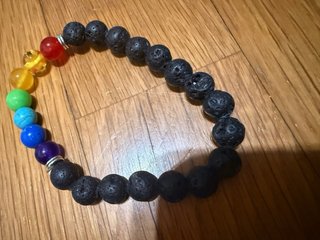 Bracciale vintage pietre colorate