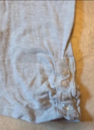 Leggings grigi 7/8 anni