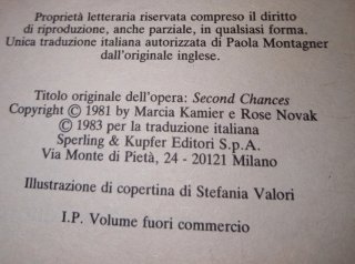 I ROMANZI D'AMORE.PARTES 1 Y 2.EN ITALIANO :1X0,5€