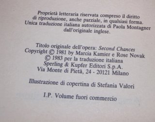 I ROMANZI D'AMORE.PARTES 1 Y 2.EN ITALIANO :1X0,5€