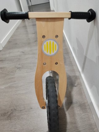 Bicicleta madera niños 2-4 años