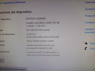 Ordenador HP EliteDesk i5 Torre