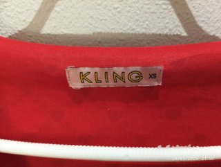 Vestido Kling Gasa Corazones