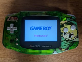 Game Boy Advance Edizione Zelda con schermo IPS