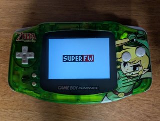 Game Boy Advance Edizione Zelda con schermo IPS